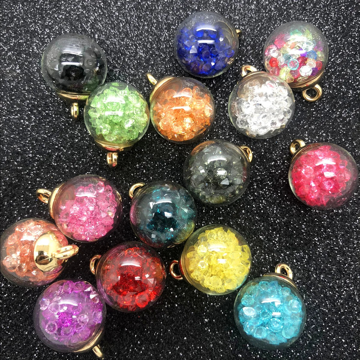 Glass Bottles Beads Pendant Ornaments — Swuffy
