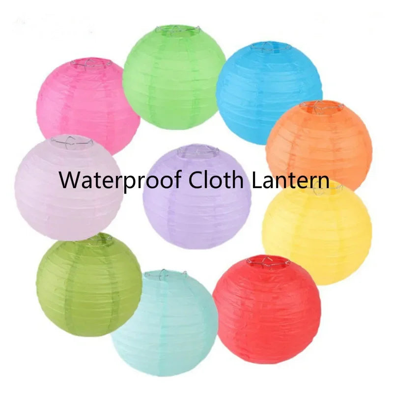 Round Waterproof Cloth Lantern Outdoor — Swuffy