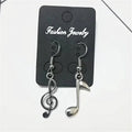 Handmade Antique Silver Music Notes — Swuffy