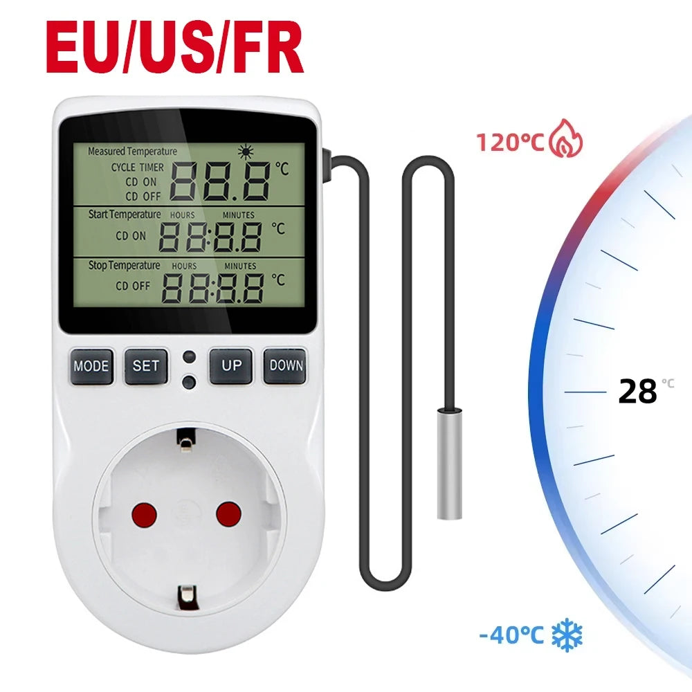 Eu Fr Timer Socket Thermostat — Swuffy