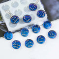 Keychain Pendant Twelve Constellation Silicone — Swuffy