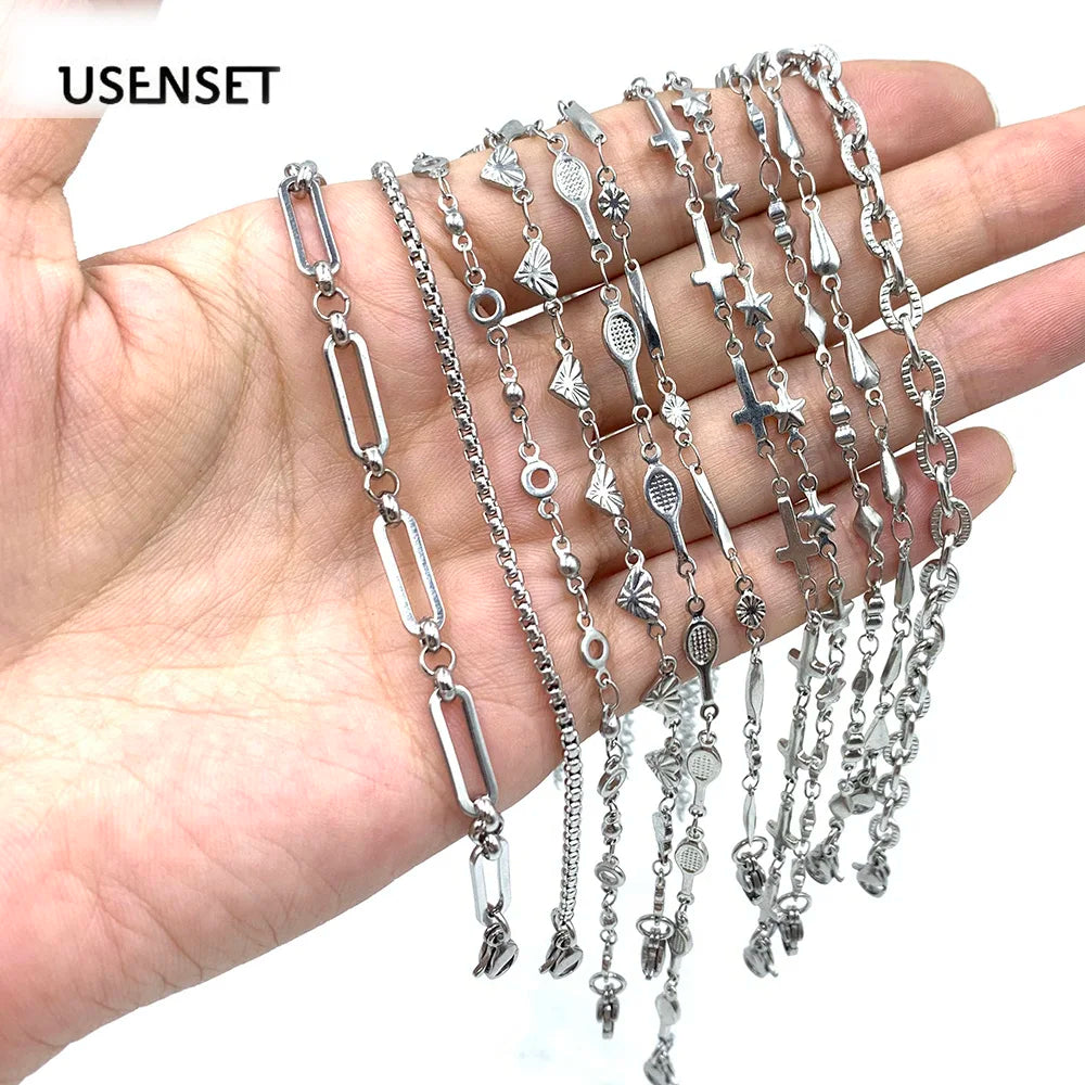 Nuvora Usenset 11 Styles Charm Bracelet Necklace Women — Nuvora