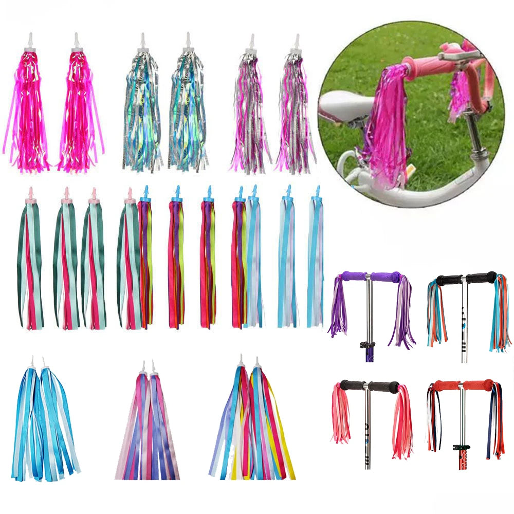 Bicycle Tricycle Handlebar Tassels Kids — Swuffy