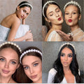 Simulation Pearl Hairbands Hair Accessories — Swuffy
