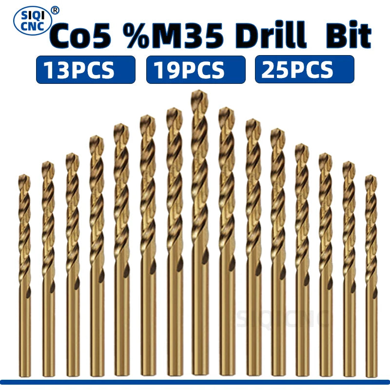 Cobalt Steel Twist Drill Bit — Swuffy
