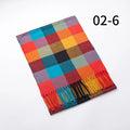 Plaid Scarf Autumn Winter Warm — Swuffy