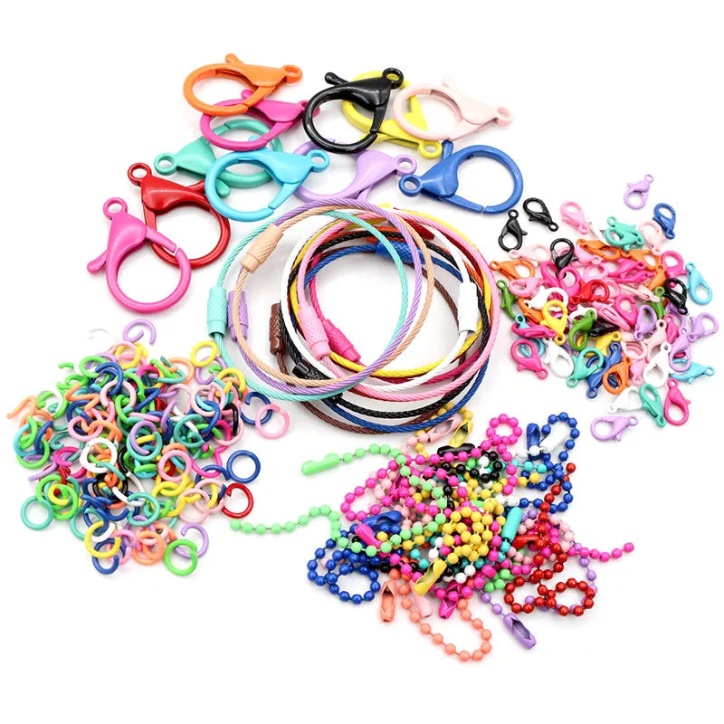 Colors Mixed Alloy Open Rings — Swuffy