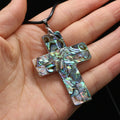 Natural Shell Necklace Cross Shaped — Swuffy