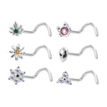 Surgical Steel Nose Stud Ring — Swuffy