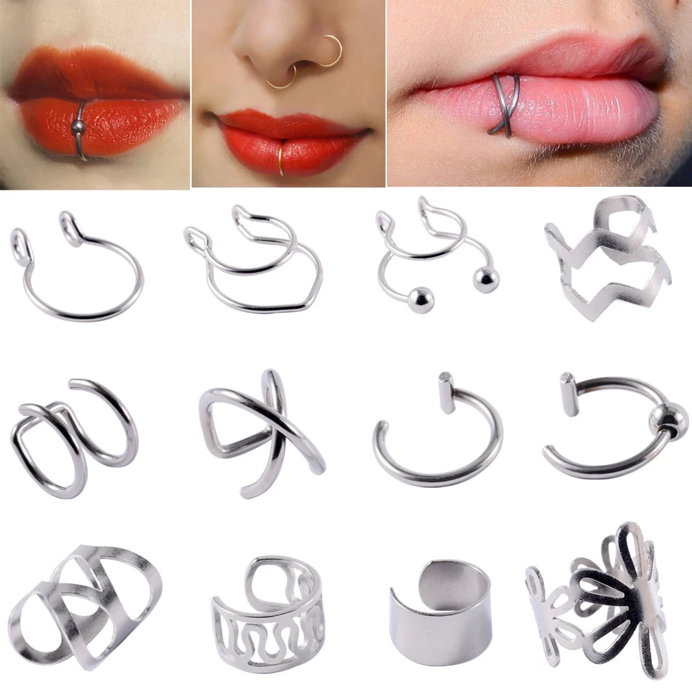Surgical Steel Clip On Earrings — Swuffy