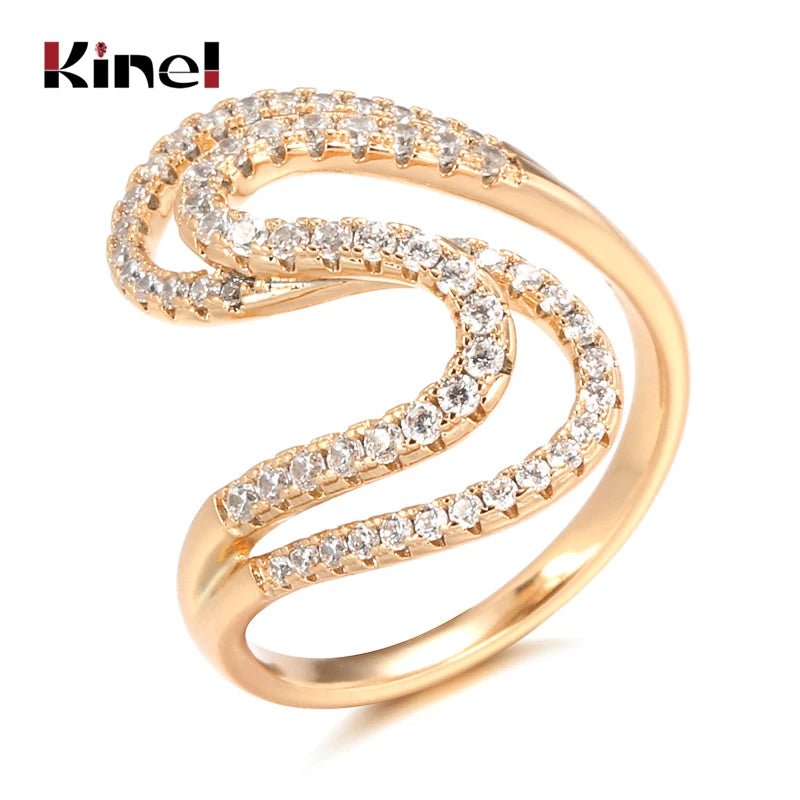 Kinel Arrivals Rose Gold Ring — Swuffy