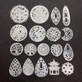 Natural Mother Pearl Pendants Carved — Swuffy