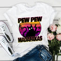 Pew Pew Madafakas Print Shirt — Swuffy