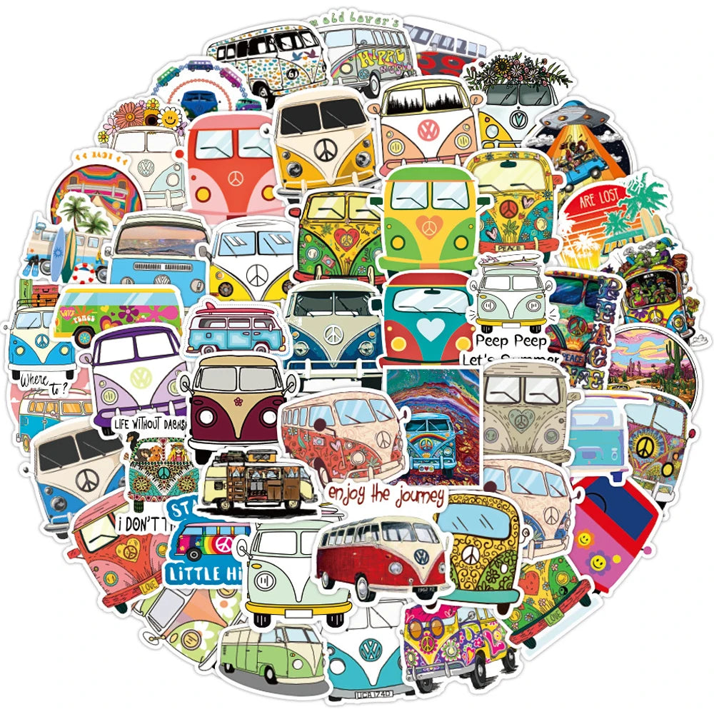 Hip Hop Bus Graffiti Stickers — Swuffy