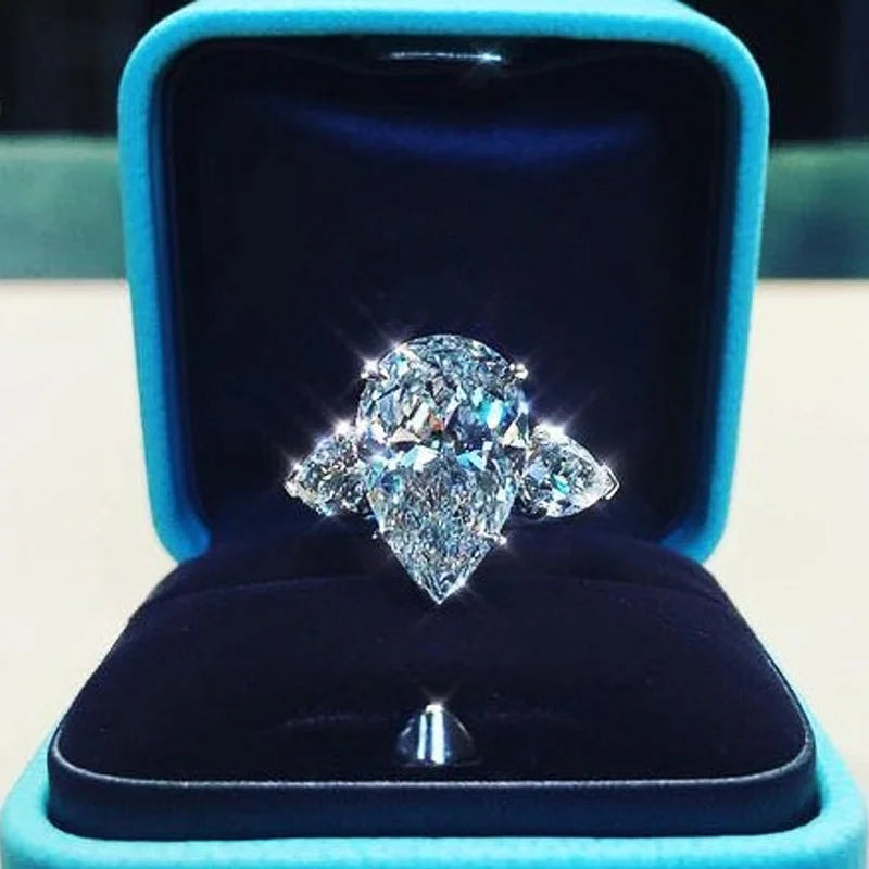 Huitan Crystal Water Drop Cz — Swuffy