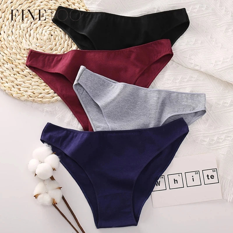 Finetoo Cotton Underwear Comfortable Panties — Swuffy