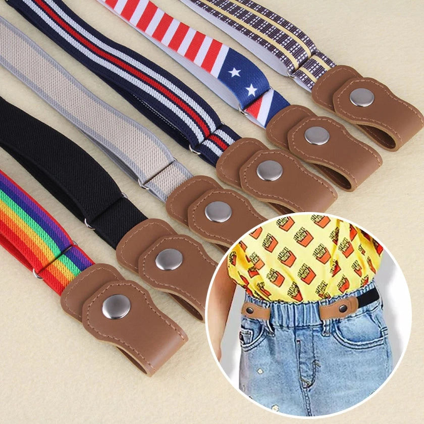 Kids Buckle Free Elastic Belt — Swuffy
