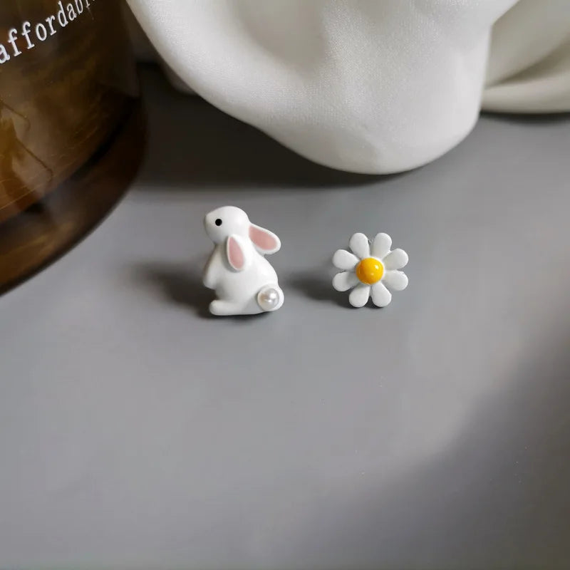 Cute Animal Stud Earrings — Swuffy