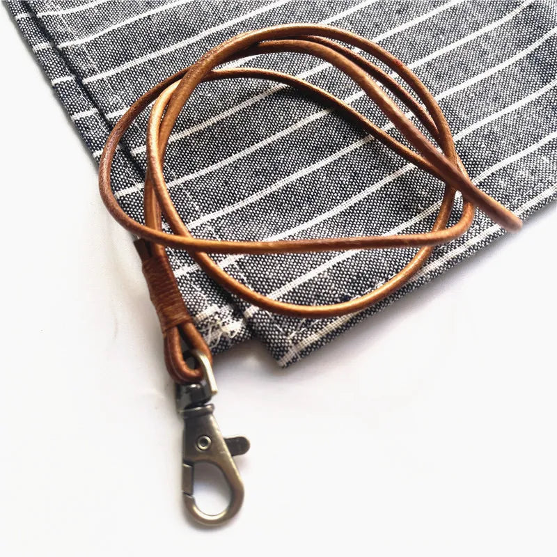 Leather Lanyard Neck Strap Mobile — Swuffy