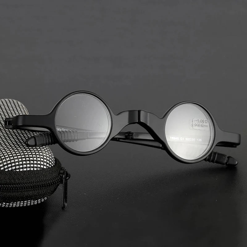 Folding Reading Glasses Black Small — Swuffy