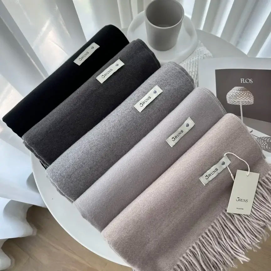 Visrover Colorway Solid Winter Scarf — Swuffy