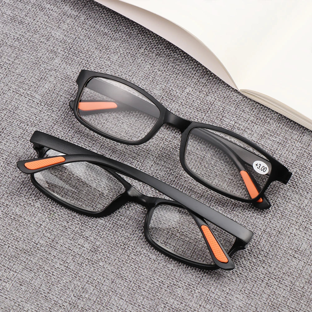 Diopter Black Reading Glasses Flexible — Swuffy