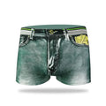 Underwear Denim Print Man Boxers — Swuffy