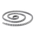 Fongten Box Chain Necklace Stainless — Swuffy