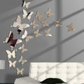 Butterfly Mirror Wall Sticker Decal — Swuffy