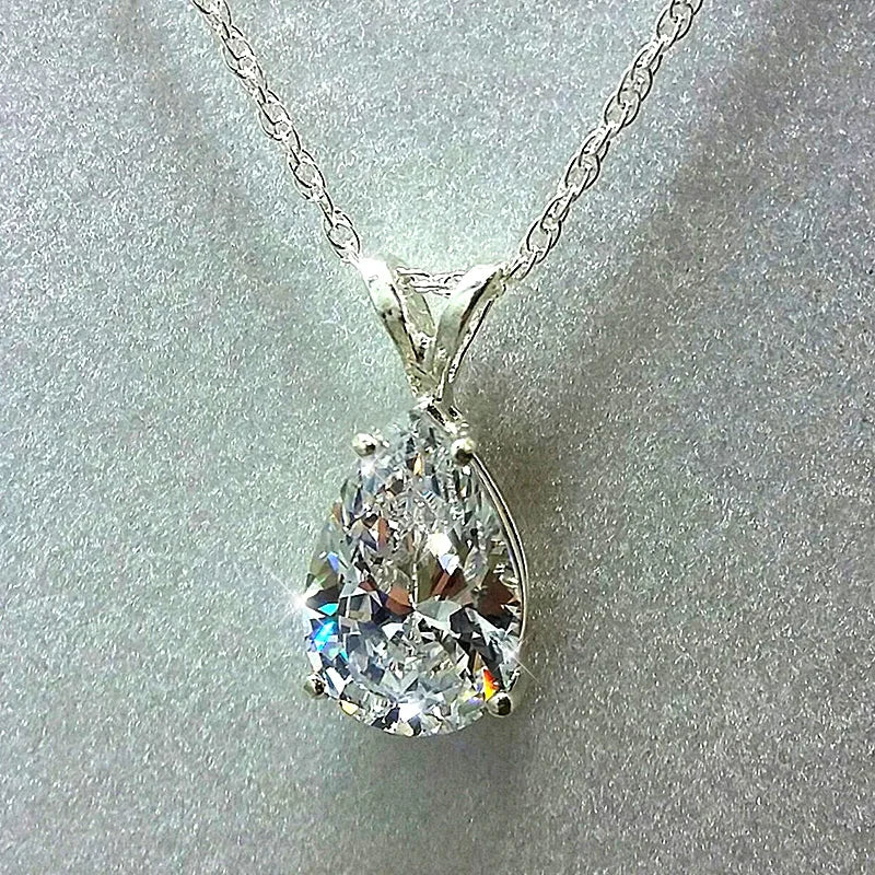 Huitan Water Drop Cubic Zirconia — Swuffy