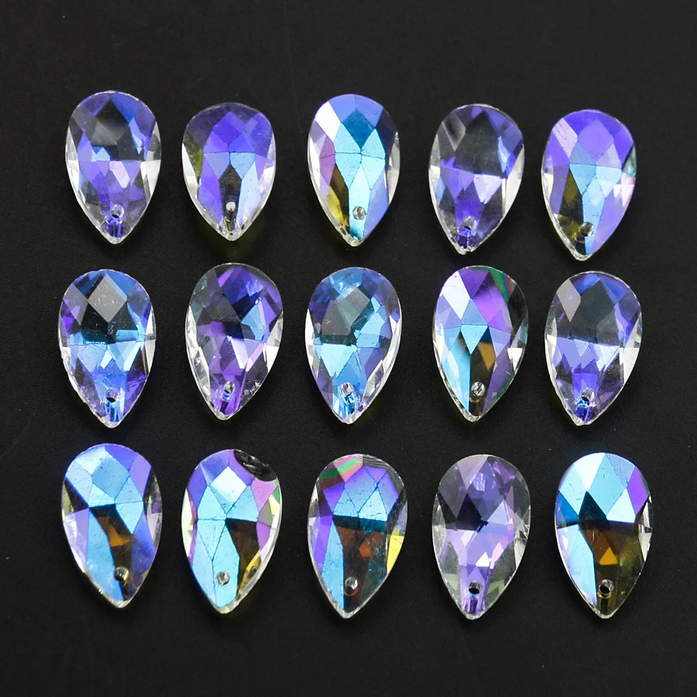 Ab Tear Drop Crystal Prism — Swuffy