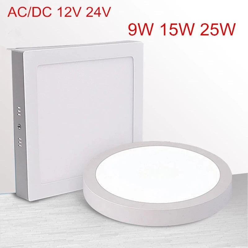LED Panel Light Round Square — Swuffy