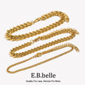 Gold Plated Cuban Chain Anklet — Swuffy