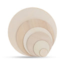 Round Unfinished Wood Wood Circles — Swuffy
