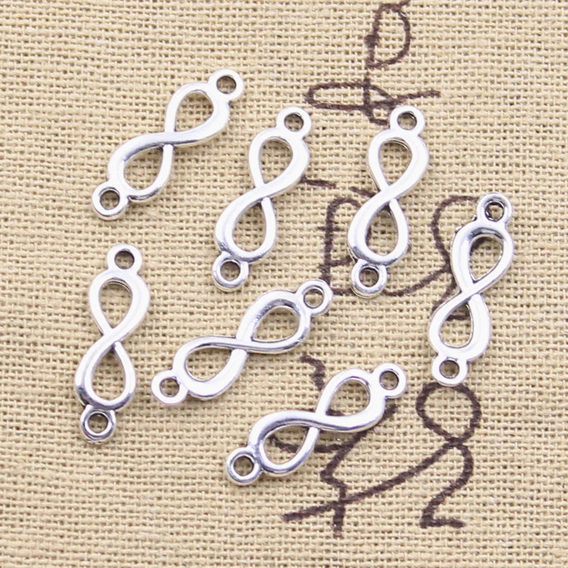 Charms Link Infinity Symbol Connection — Swuffy