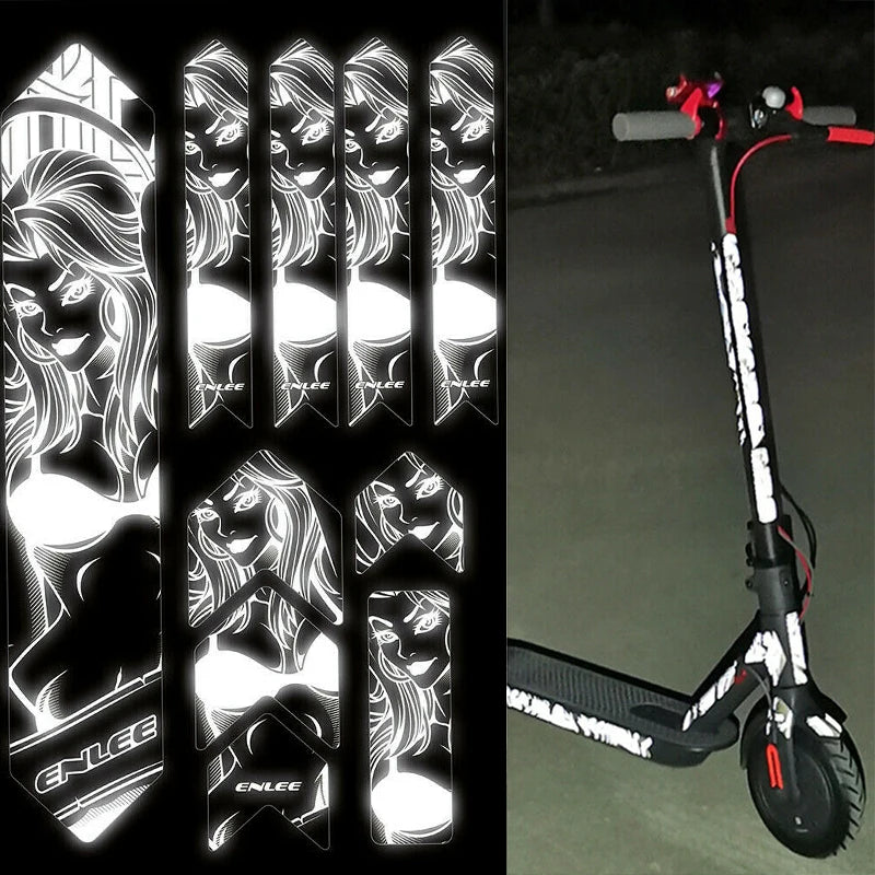 Enlee Mountain Bike Reflective Stickers — Swuffy