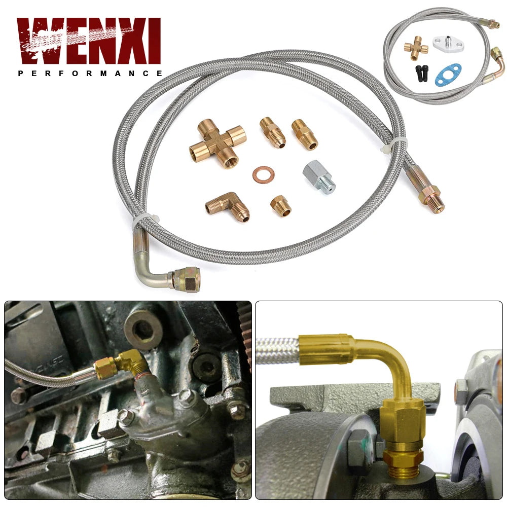 Turbocharger Oil Feed Line Kit — Swuffy