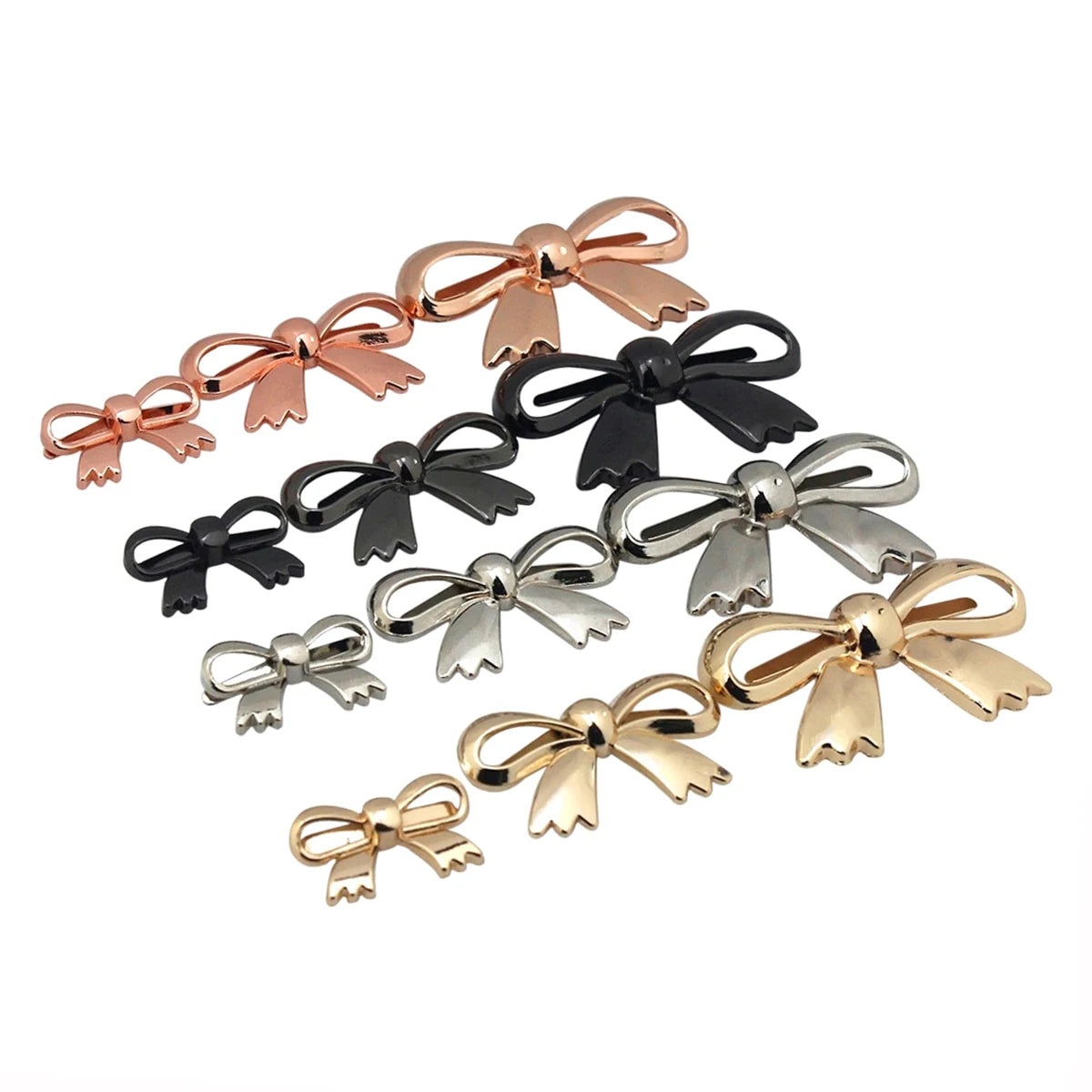 Metal Bowknot Buckle Shoes Clip — Swuffy