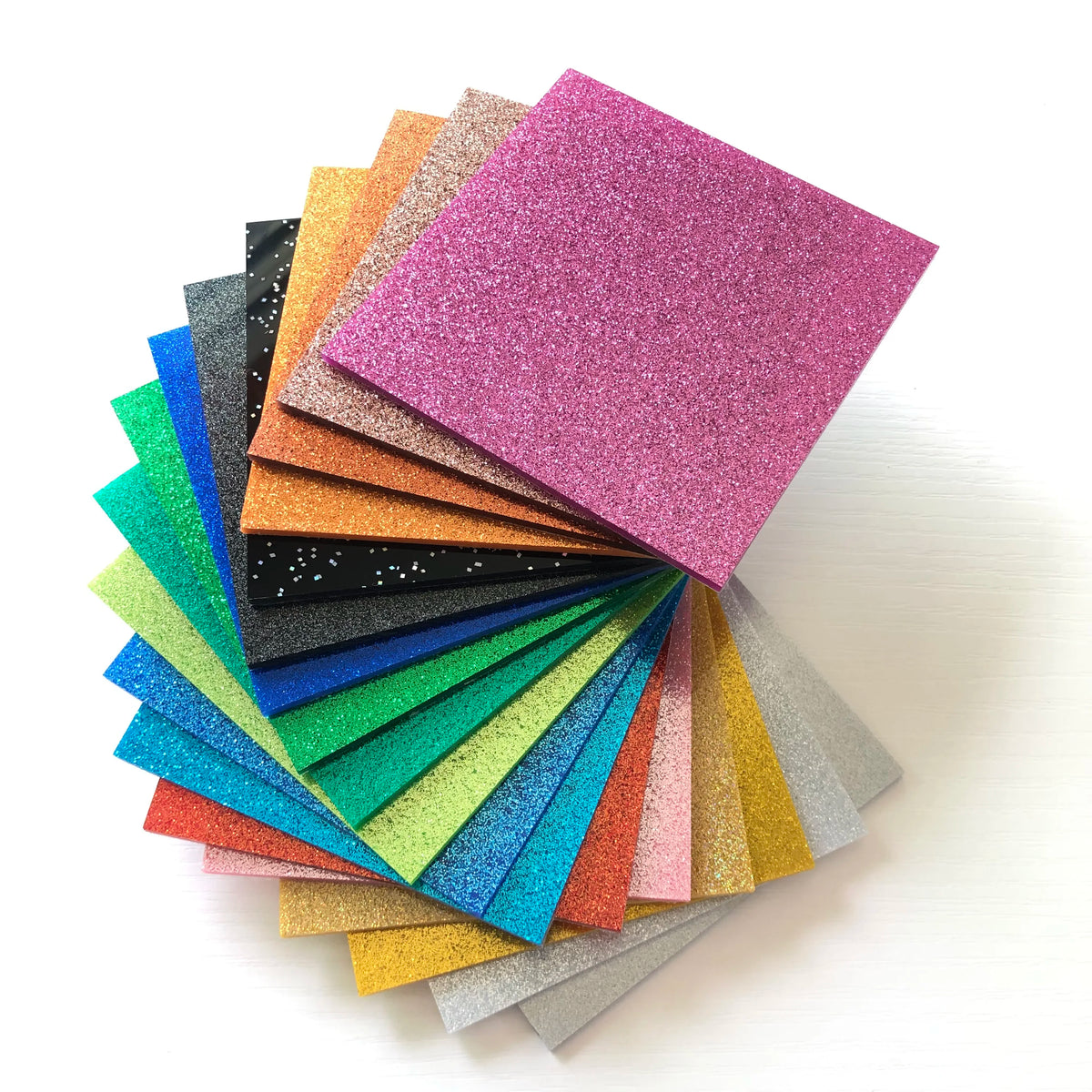 Sided Glittering Acrylic Sheets Pmma — Swuffy