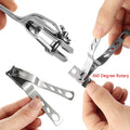 Nail Clipper Stainless Steel Degree — Swuffy