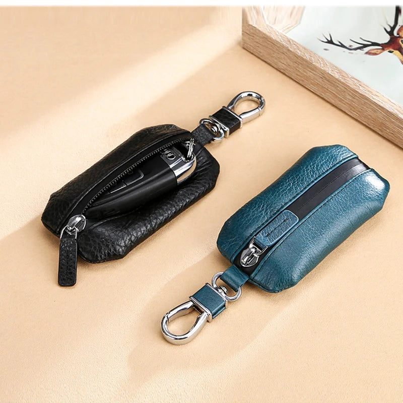 Car Keychain Leather Wallets Coin — Swuffy