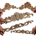 Unpainted Exquisite Classical Wood Decal — Swuffy