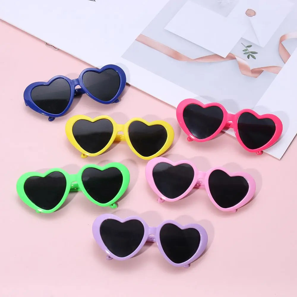 Heart Miniature Sunglasses Candy Frame — Swuffy