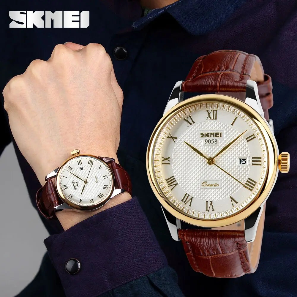 Watches Skmei Waterproof Quartz Bussness — Swuffy