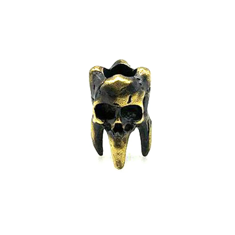 Brass Skull EDC Knife Beads — Swuffy