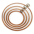 Rubber Imitate Wood Hoop Circle — Swuffy