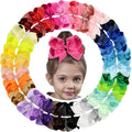 Grosgrain Ribbon Bow Hair Clips — Swuffy