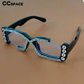 Diamond Square Anti Blue Glasses — Swuffy