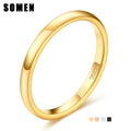 Somen Ring Thin Tungsten Carbide — Swuffy