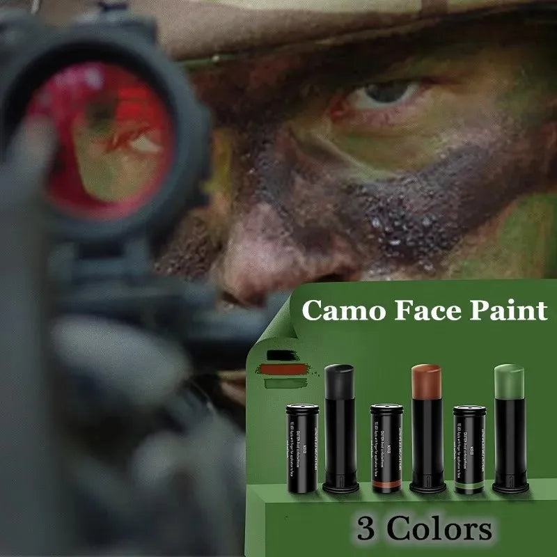 Colors Outdoor Fans Camouflage Face — Swuffy